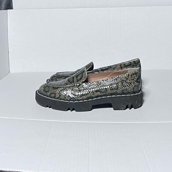 Aquatalia Platform Leather Loafers - Picture 1 of 14